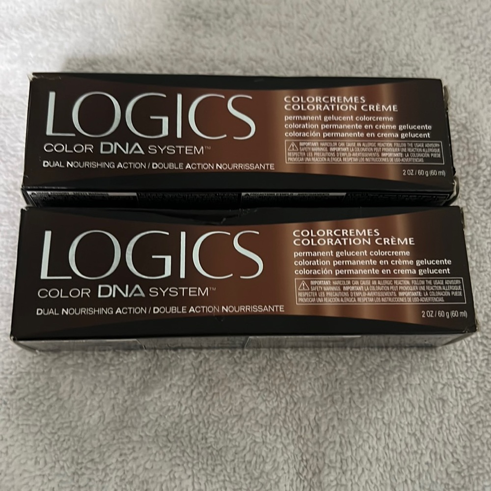 Logics Permanent Hair Color  6N Dark Blonde Neutral  (2)